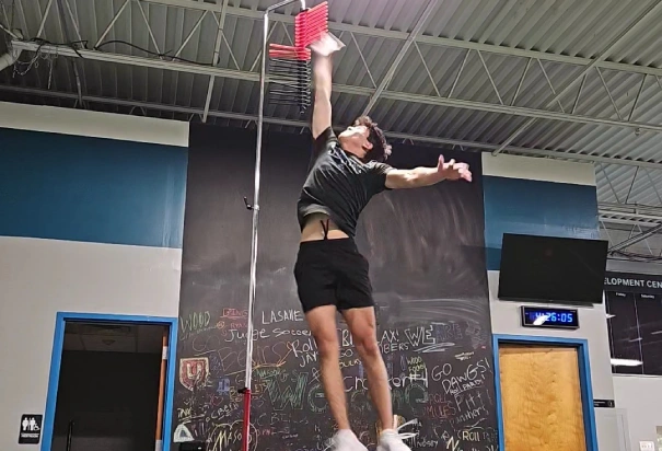 Physical Development Center Guy Jumping High